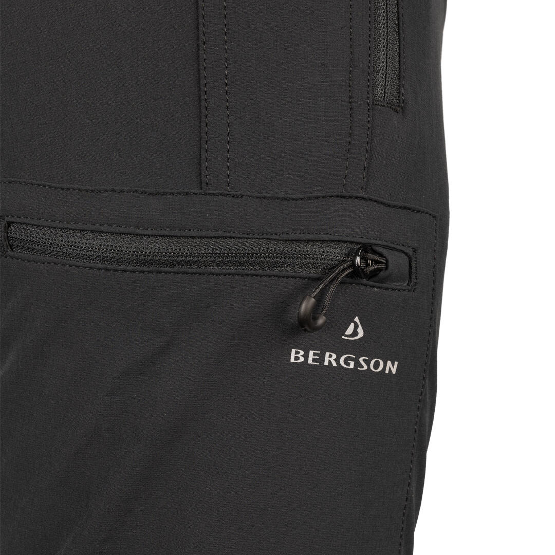 Spodnie trekkingowe damskie Bergson Snasa zipp-off BL 5/7