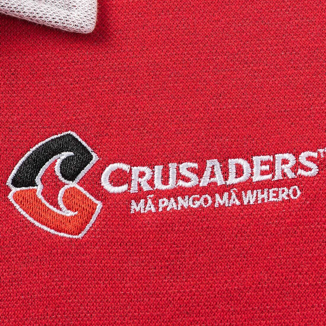 Polo a maniche corte Crusaders 2026 Retro Knit Jersey 4/7