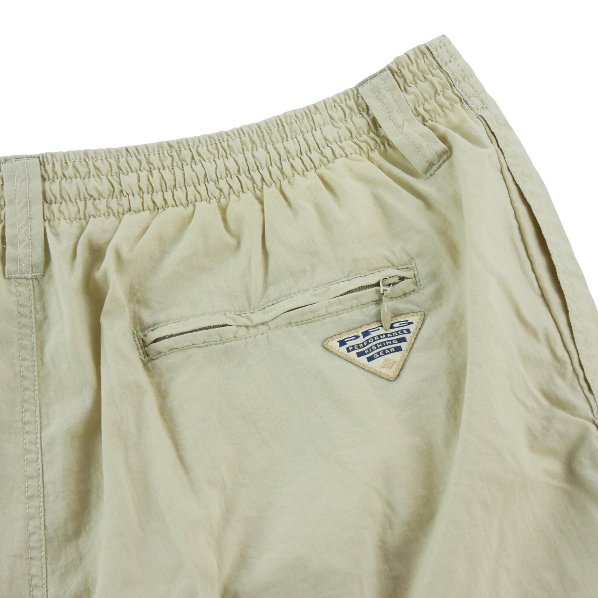 Seconde vie - Short Homme  Cargo PFG Beige - Bon état 3/6