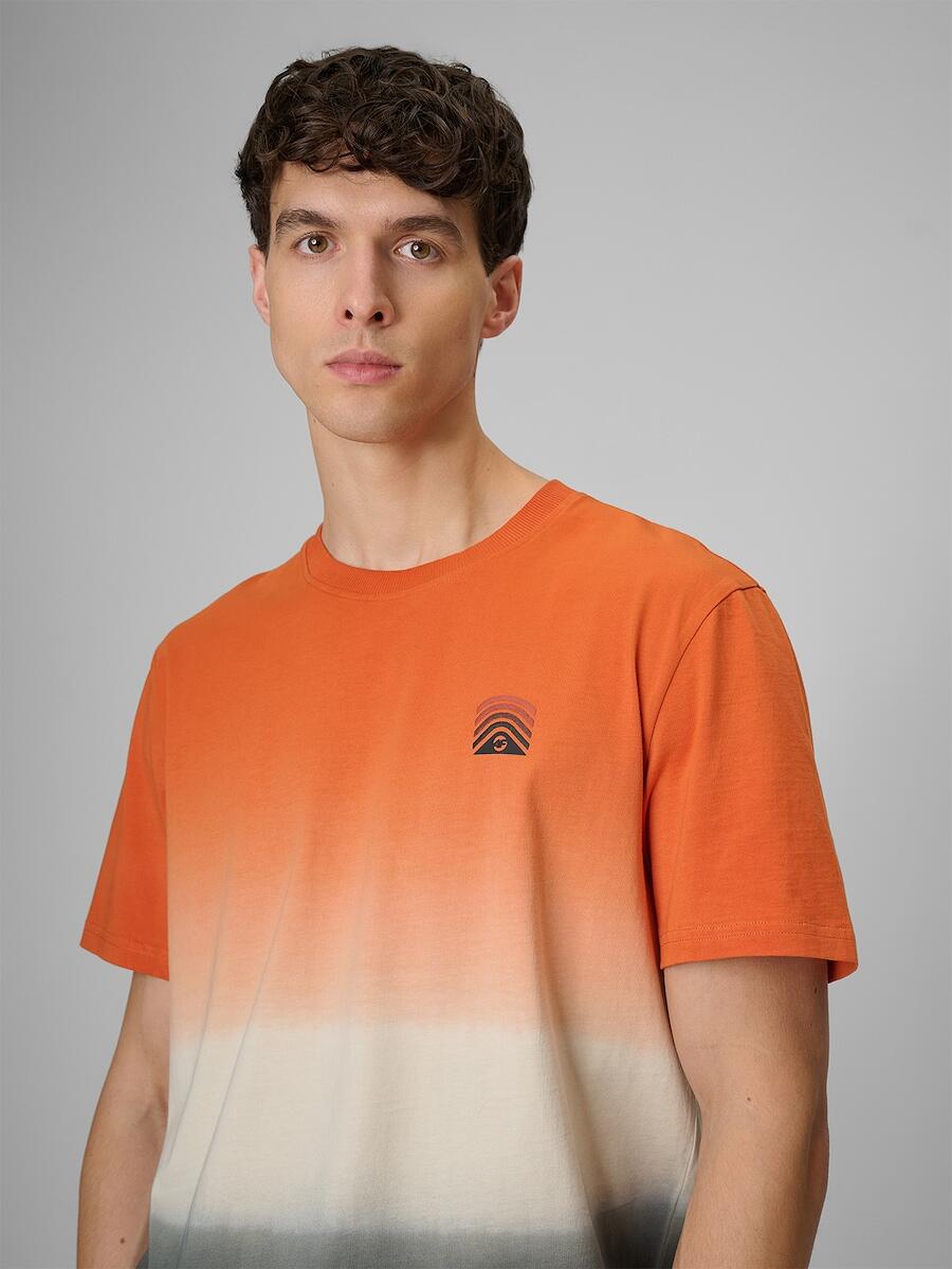 T-shirt relaxed z nadrukiem męski 4F 4FRSS26TTSHM3815 3/6