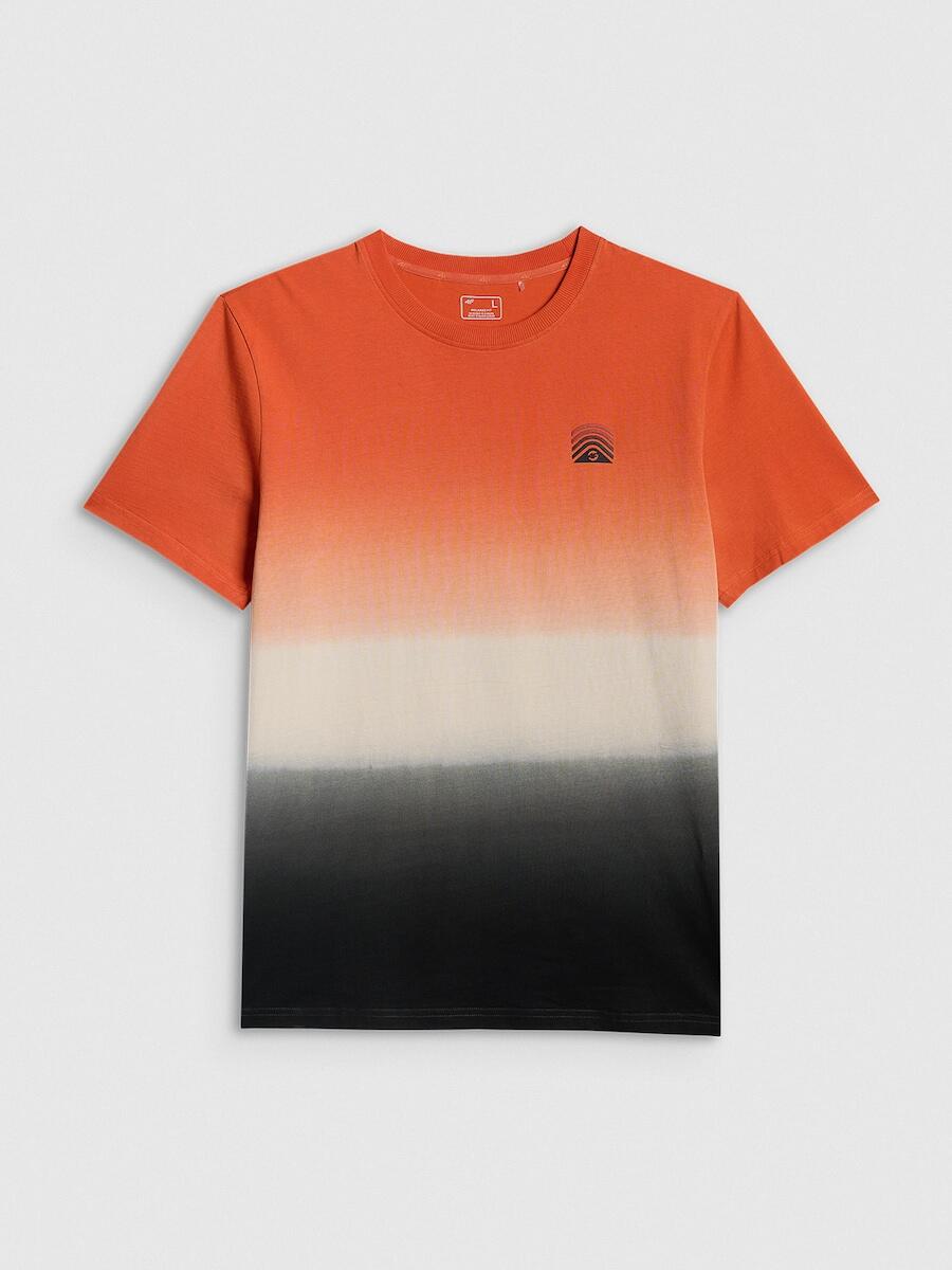 T-shirt relaxed z nadrukiem męski 4F 4FRSS26TTSHM3815 5/6