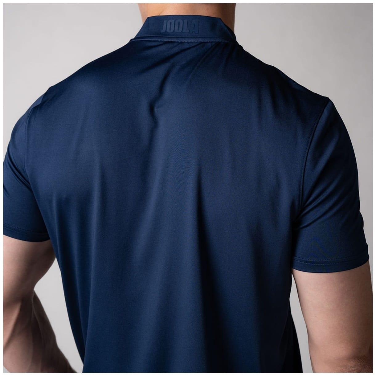 Polo de pickleball de hombre COURT Joola marino 2/3