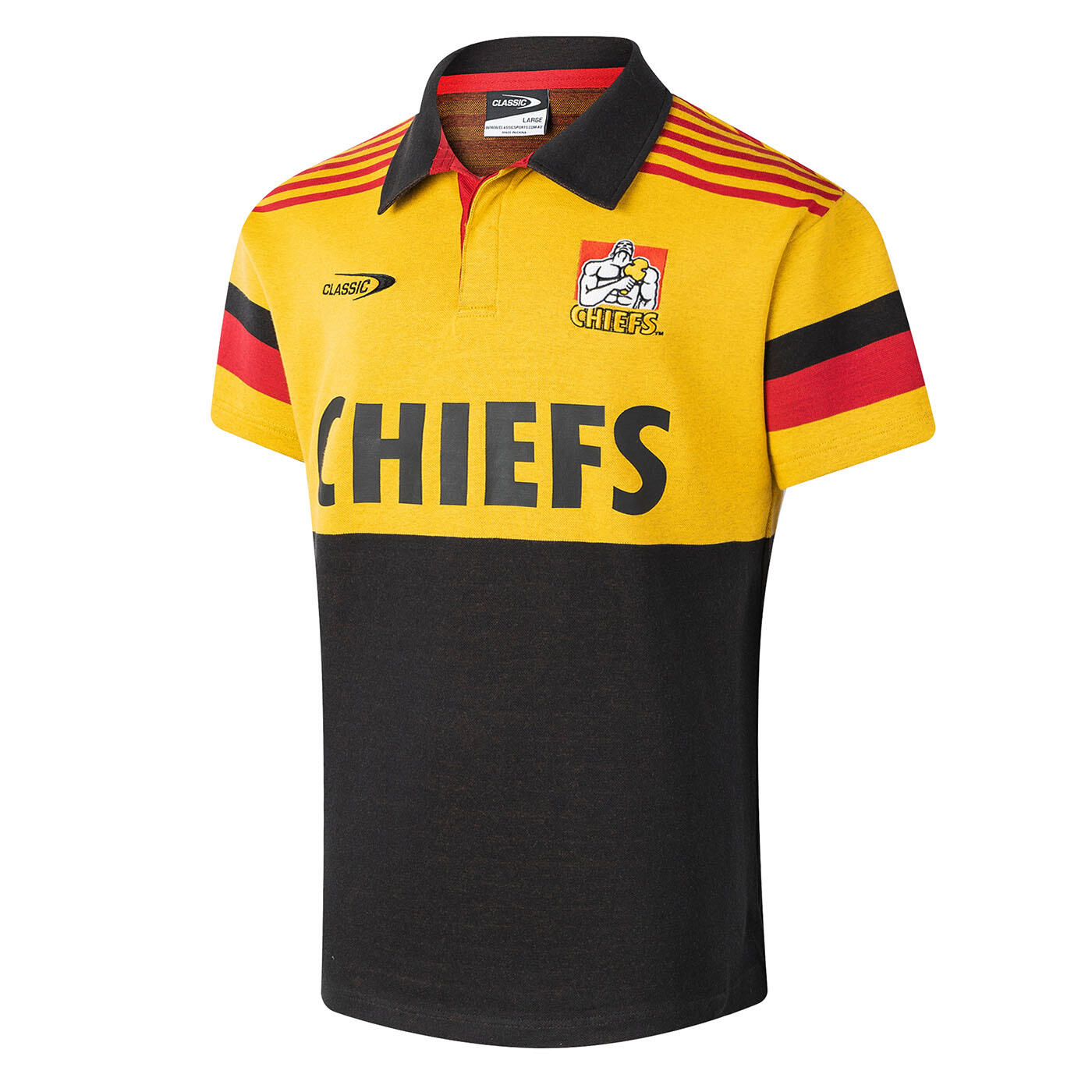 Polo a maniche corte Chiefs 2026 Supporter Retro Knit Jersey 3/7