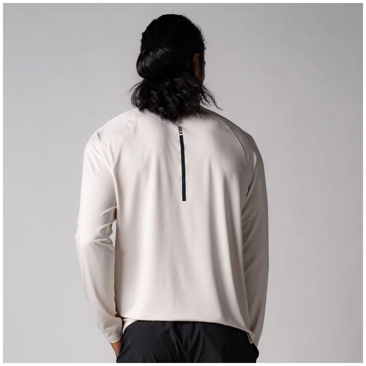 Camiseta de tenis de mesa de hombre COURT Joola beige 2/3