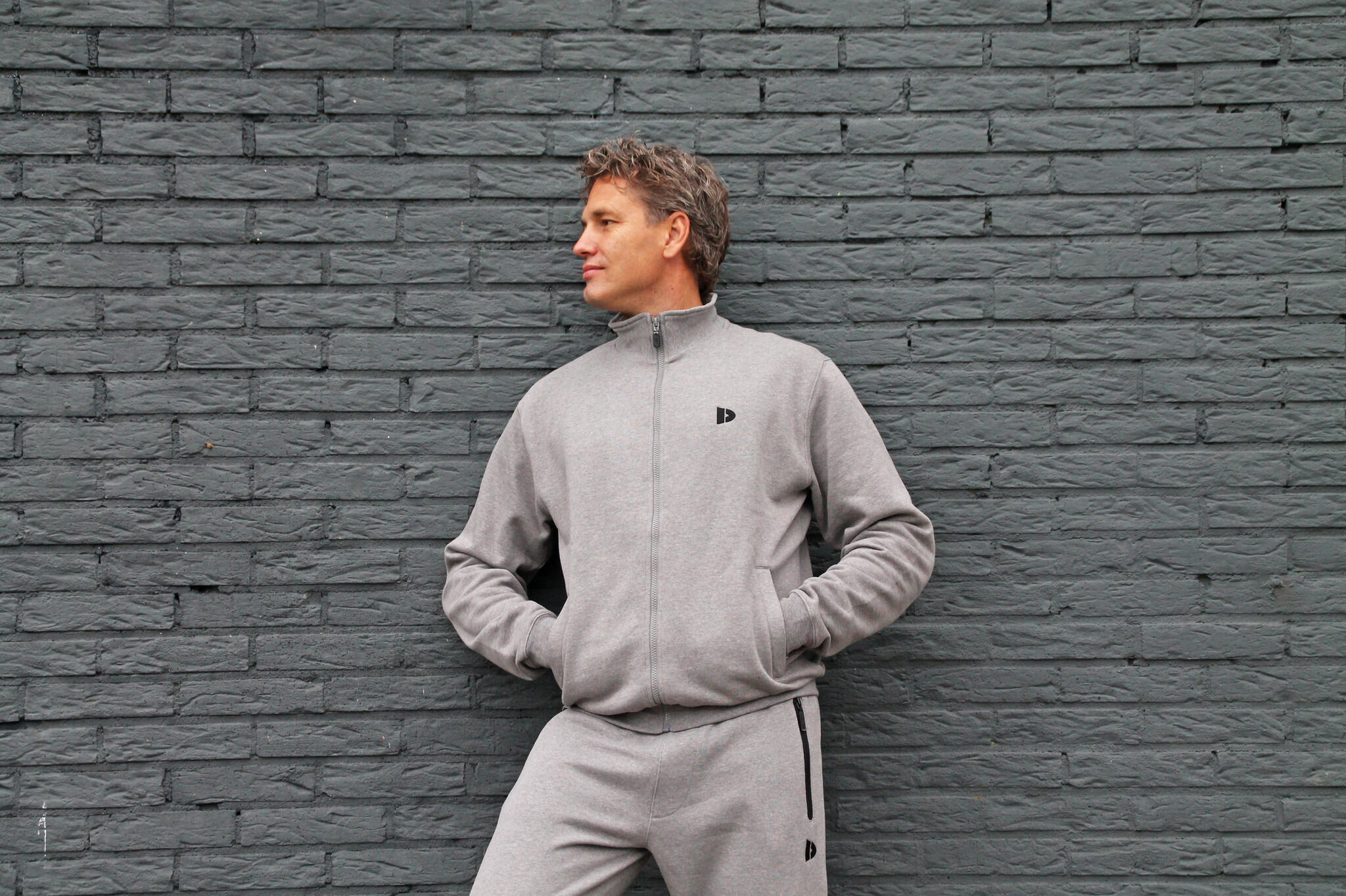 Bryan Multisport-Strickjacke/Cardigan mit Reißverschluss für Herren 2/5