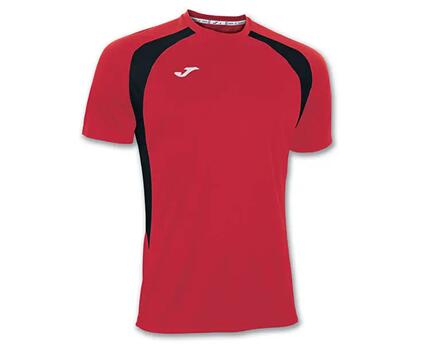 CAMISETA JOMA CHAMPION III ROJO NEGRO