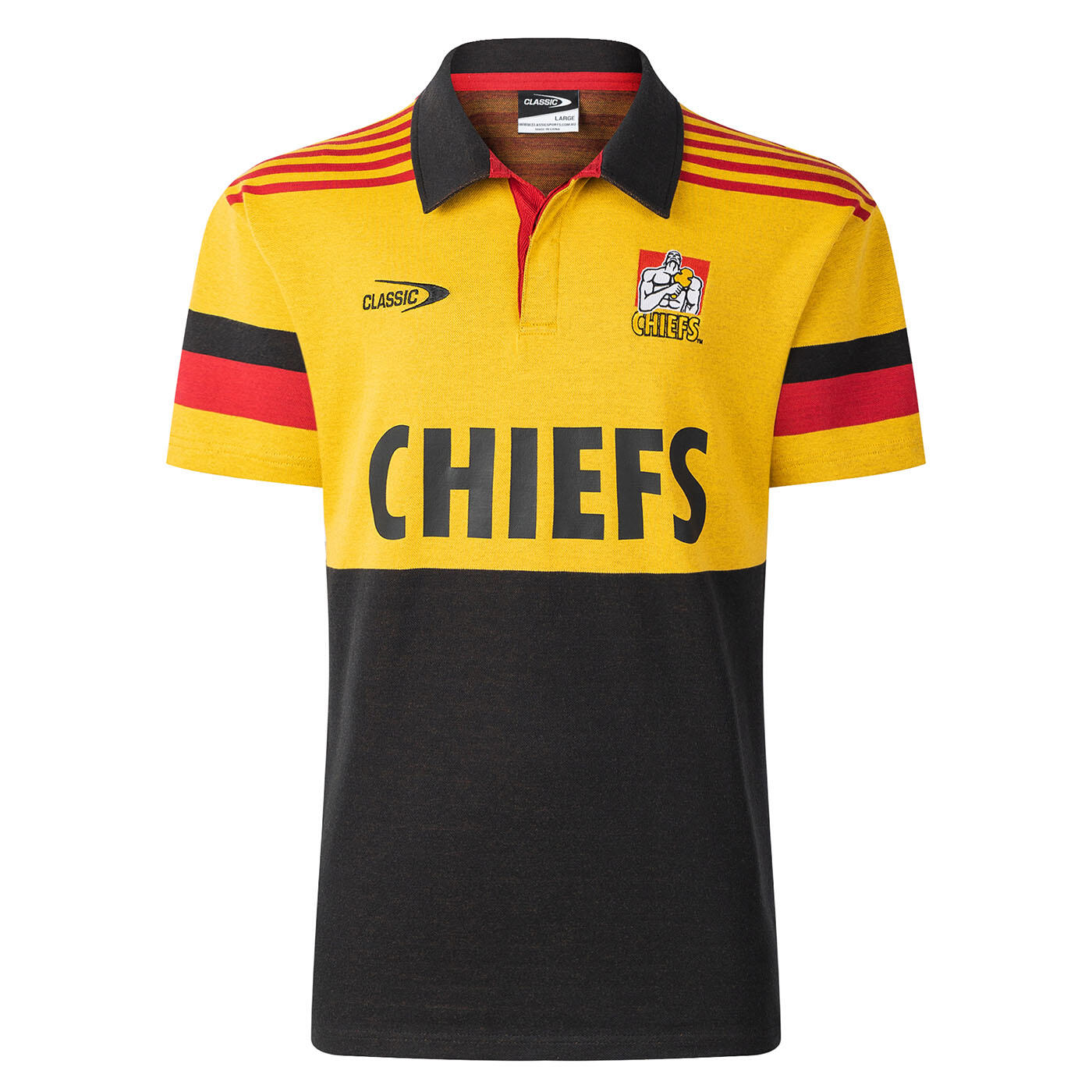 Polo cu mânecă scurtă Chiefs 2026 Supporter Retro Knit Jersey