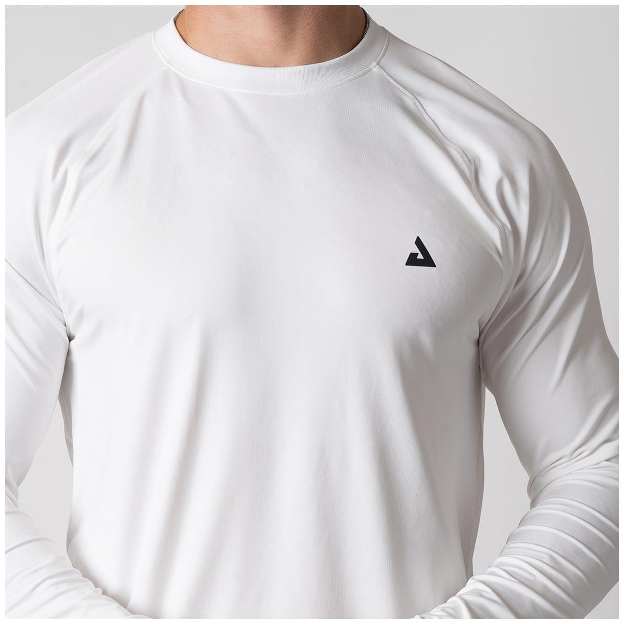 Camiseta de tenis de mesa de hombre COURT Joola blanco 3/3