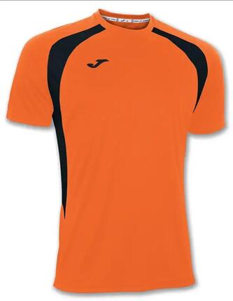 CAMISETA JOMA CHAMPION III NARANJA NEGRO