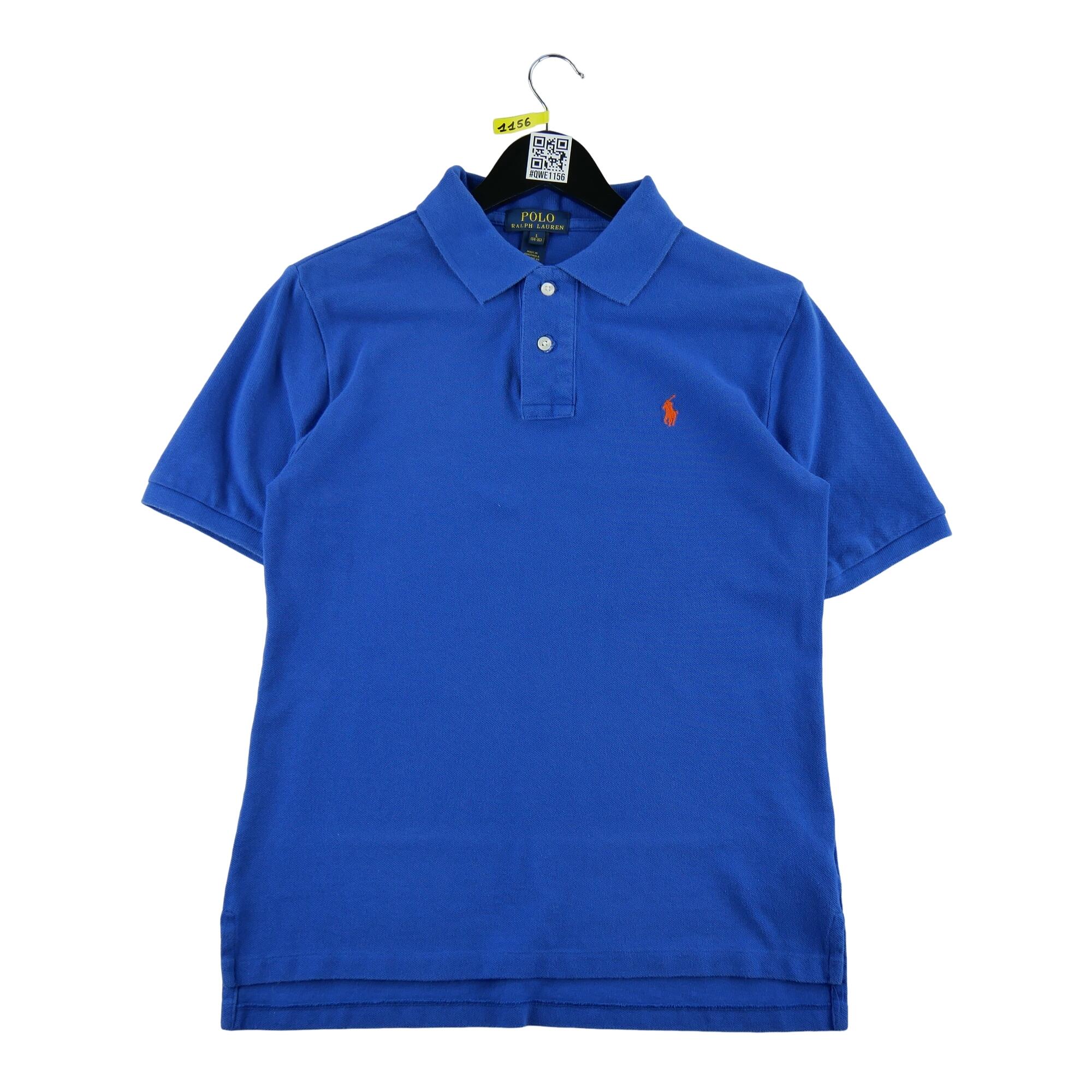 Seconde vie - Polo manches courtes Homme  Bleu - Bon état 2/7