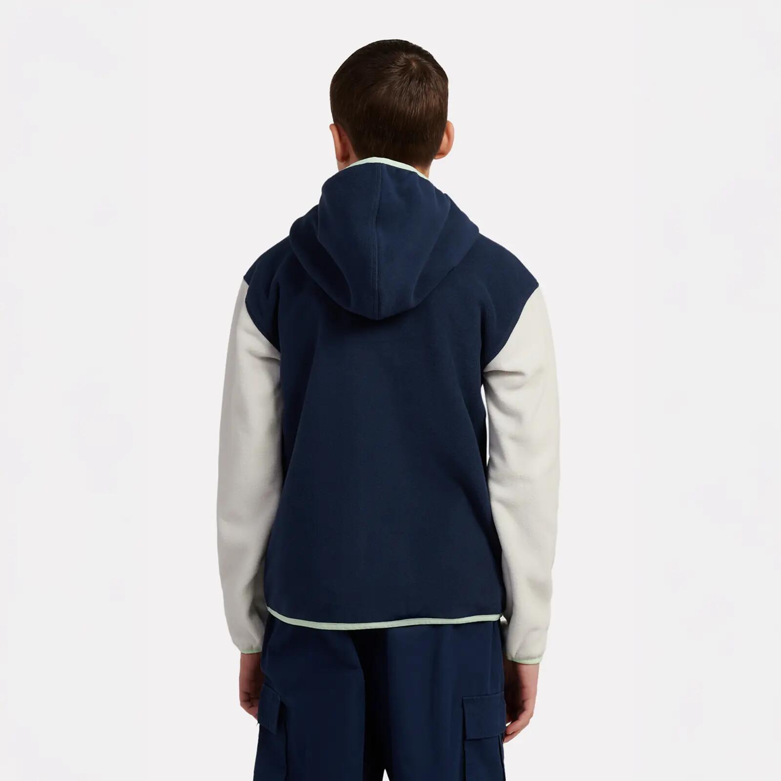 New Balance giacca in pile a pannelli per ragazzi 2/3