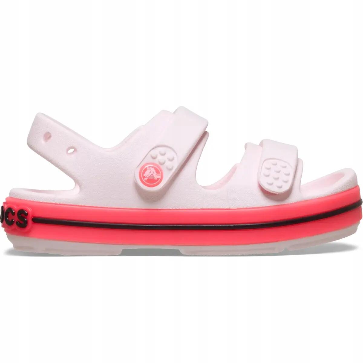 Sandały Dla Dzieci Crocs Crocband Cruiser Neon Band Sandal 3/6