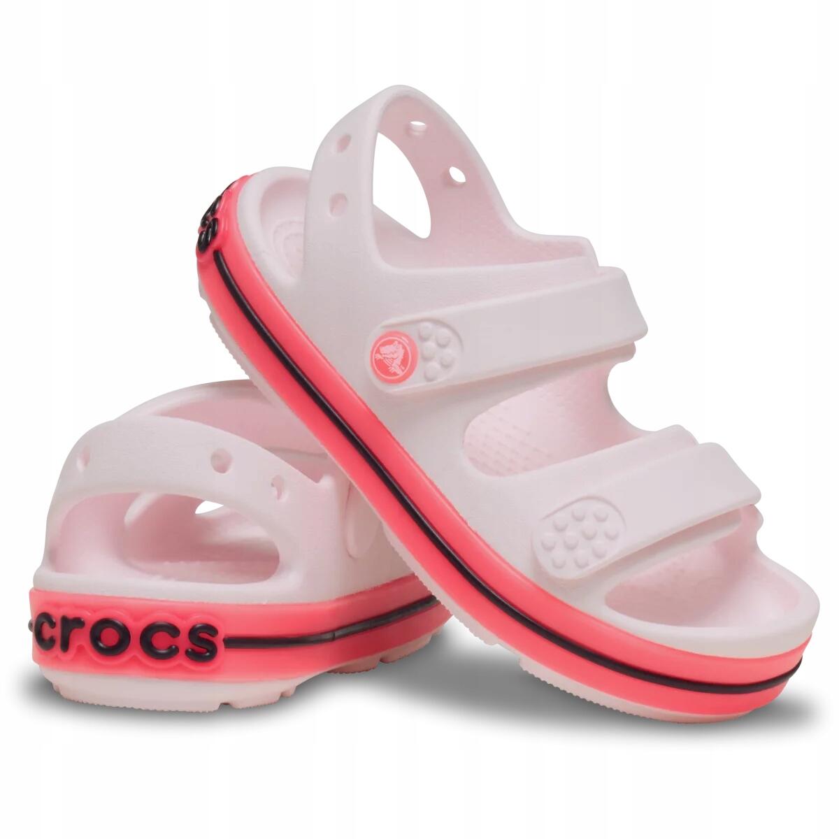 Sandały Dla Dzieci Crocs Crocband Cruiser Neon Band Sandal 2/6