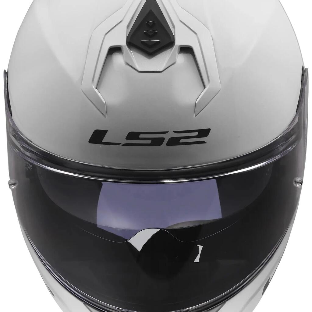 LS2 FF817 Challeng II full-face helmet - Solid white 3XL