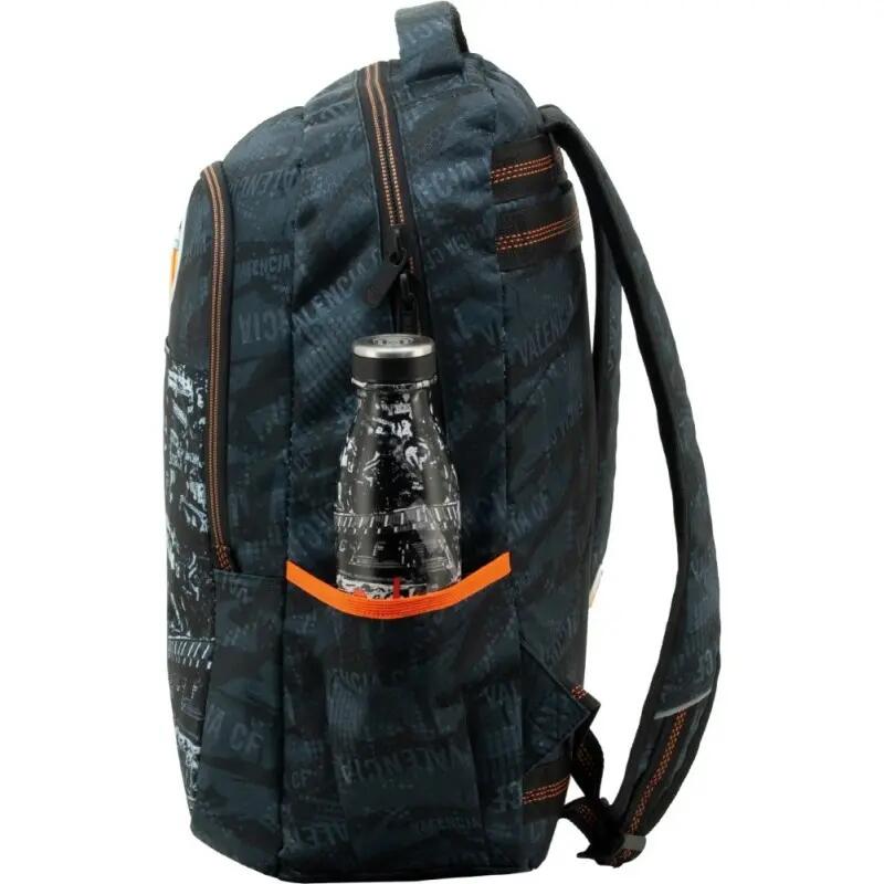 Mochila escolar adaptable a carro con compartimento para portátil VALENCIA CF 3/6