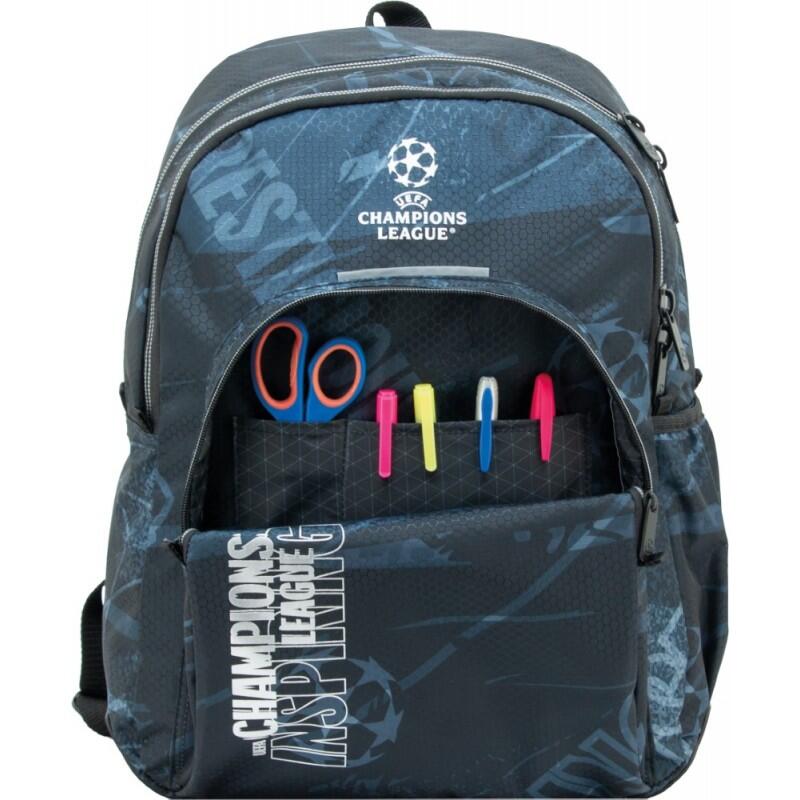 Mochila escolar adaptable a carro con compartimento para portátil CHAMPIONS 6/7