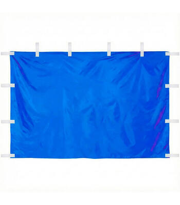 Parete Laterale Gazebo Pieghevole 3x3 Cieca 3x2m Impermeabile Anti-UV Verde
