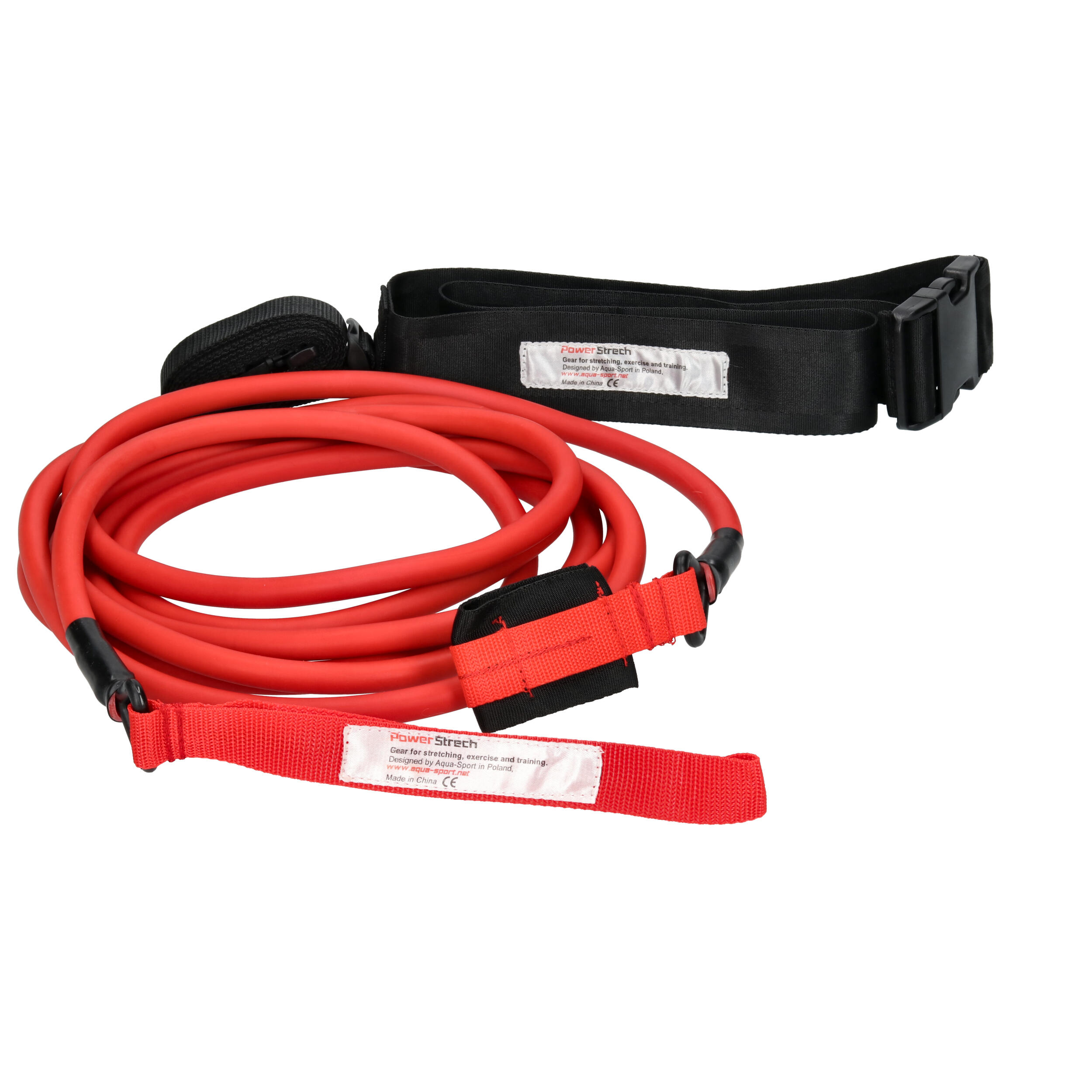 Długa guma oporowa dla pływaków Aqua-Sport Powerstrech Long Belt Slider