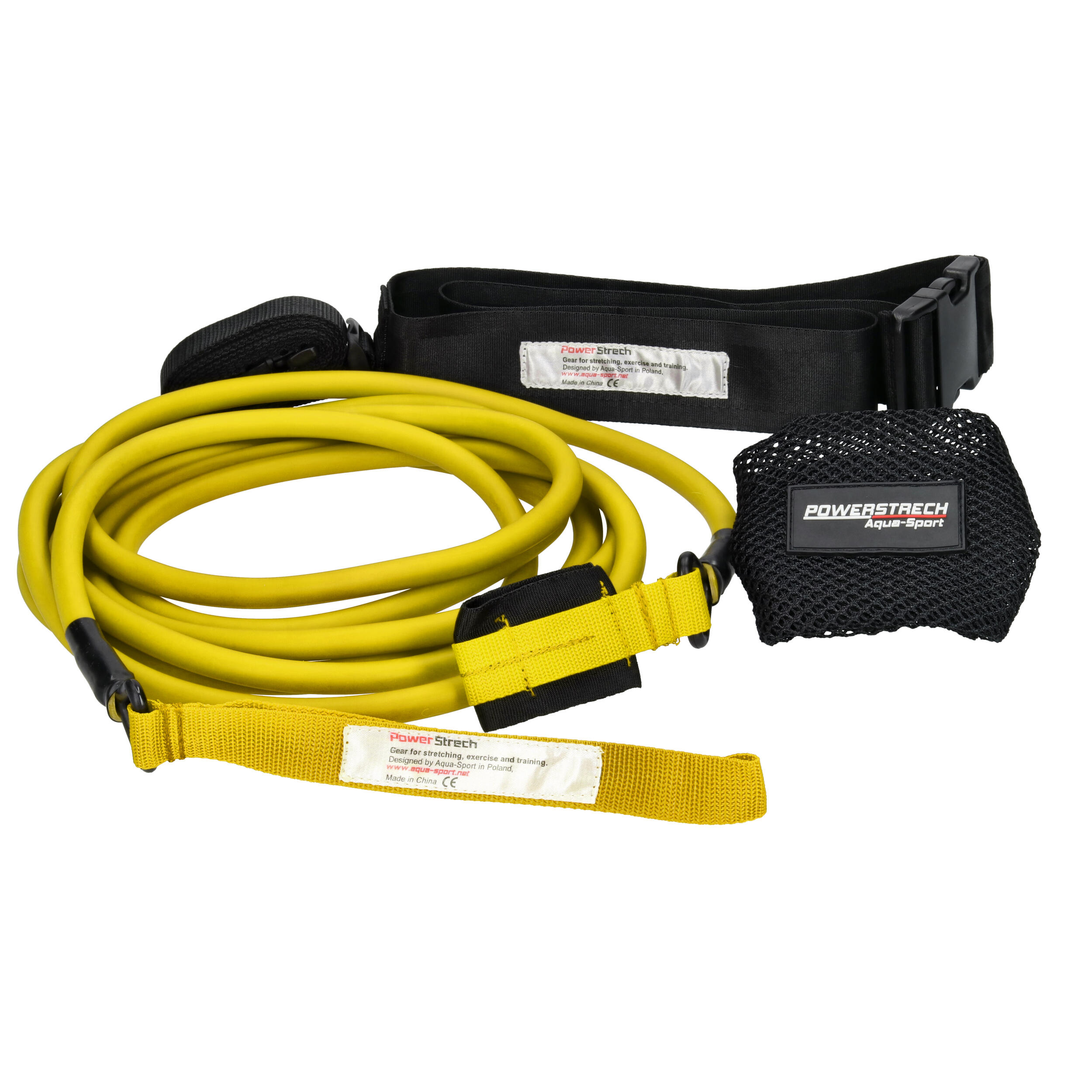 Długa guma oporowa dla pływaków Aqua-Sport Powerstrech Long Belt Slider