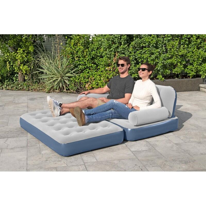Bestway Canapé gonflable convertible 188x152x64 cm pompe électrique intégrée 4/7