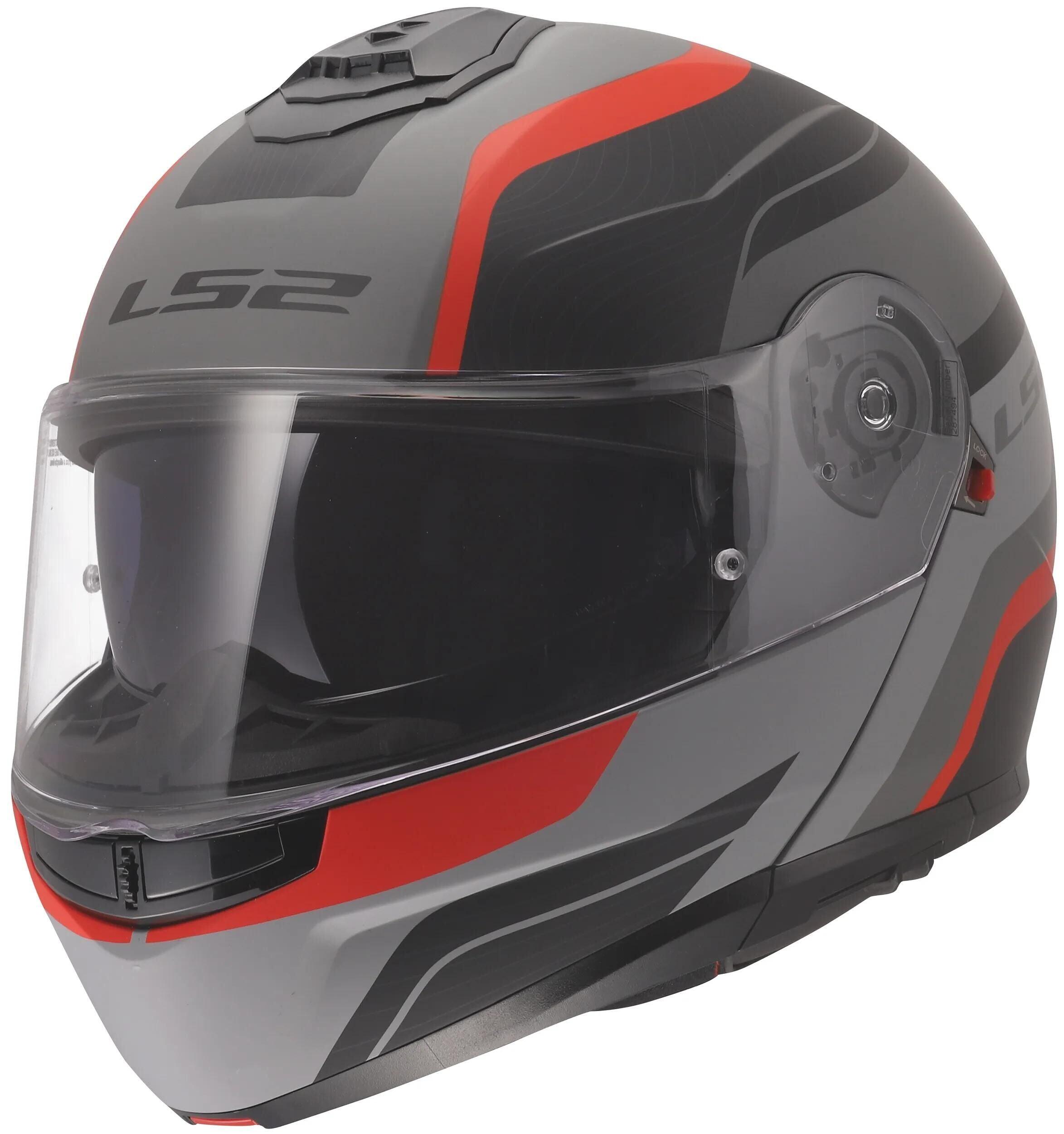 LS2 FF908 Strobe II Monza Klapphelm 2/2