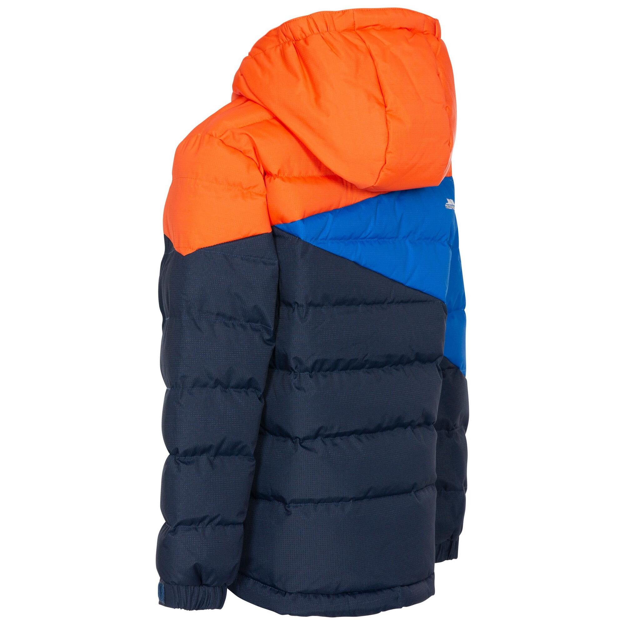 Layout Steppjacke für Kinder Marineblau 2/4