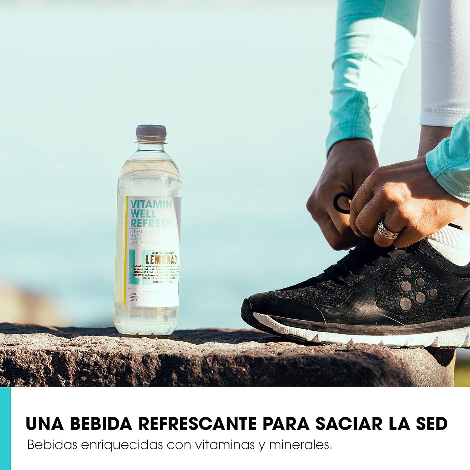 Bebida Vitaminada Refresh Kiwi/Limonada 500ml Vitamin Well 4/4