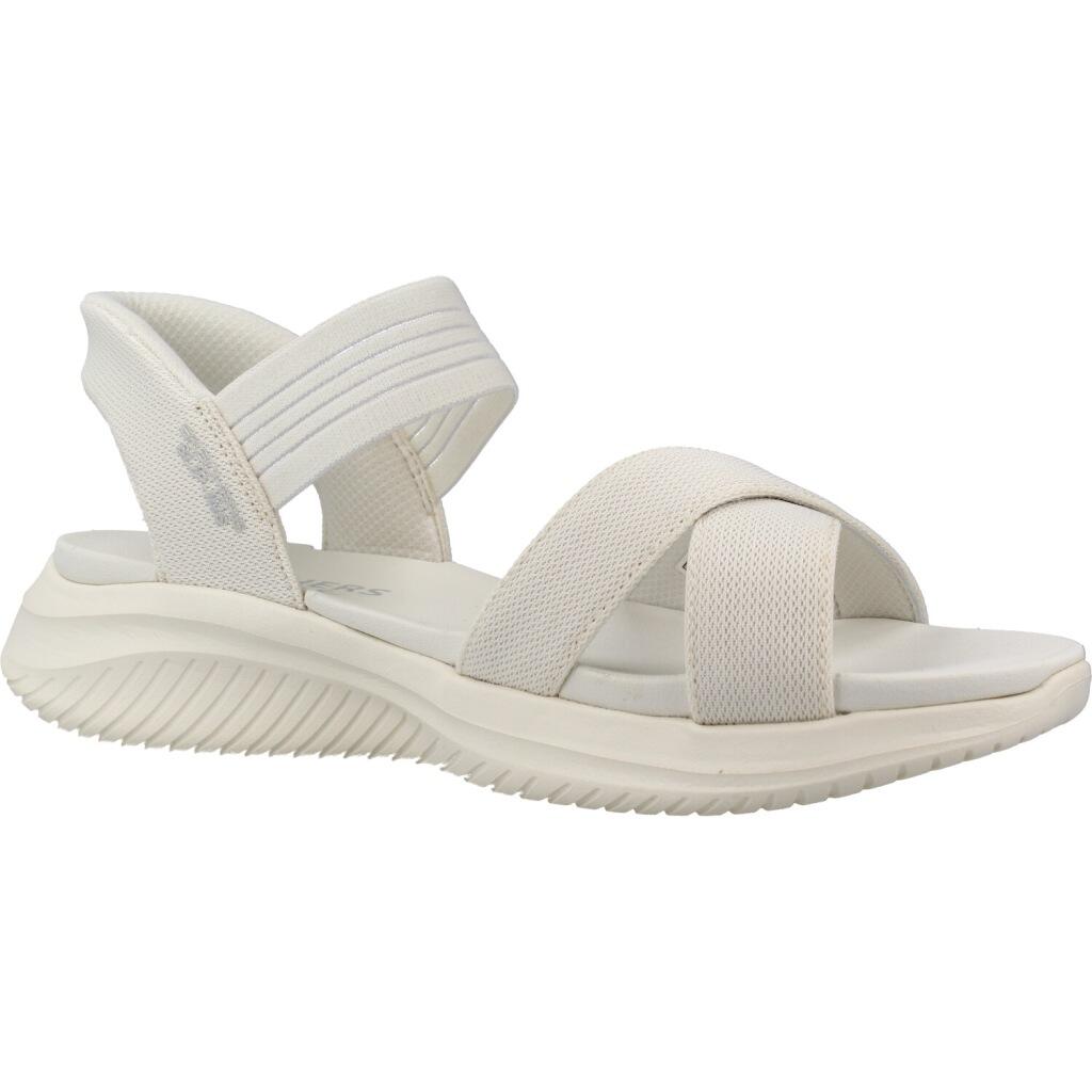 Sandały SKECHERS ULTRA FLEX 3.0 SANDAL NEV Biały 5/5