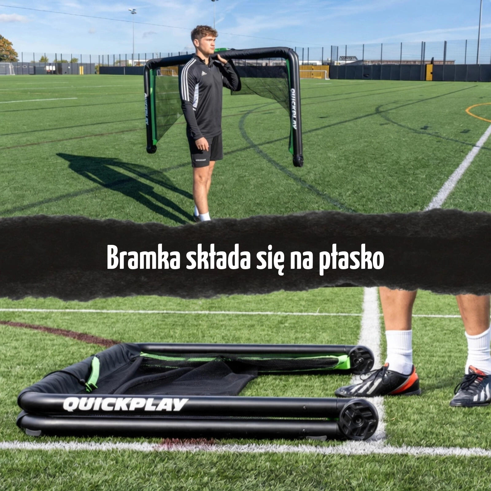 Bramka Piłkarska Quickplay Rhino 150X100 cm 5/7