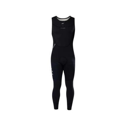 Microfleece Long John Neoprenanzug Herren schwarz