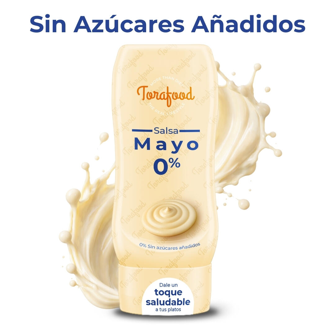 Salsa Zero Mayo 330ml Torafood 3/4
