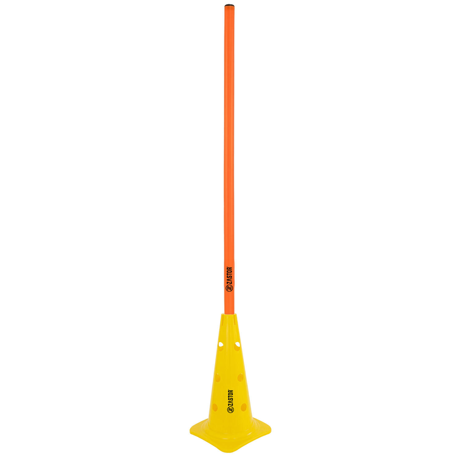 Señalizador Aro-Pica 43 cm Con 12 Agujeros Para Picas Amarillo 3/5