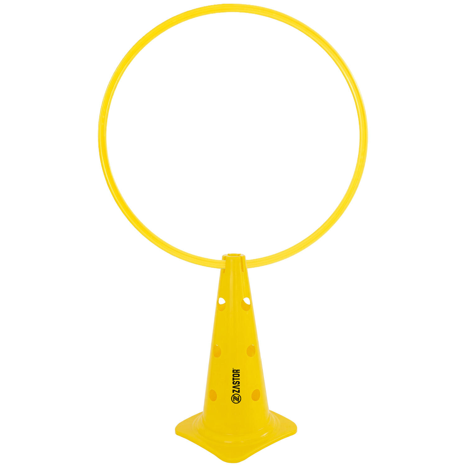 Señalizador Aro-Pica 43 cm Con 12 Agujeros Para Picas Amarillo 5/5