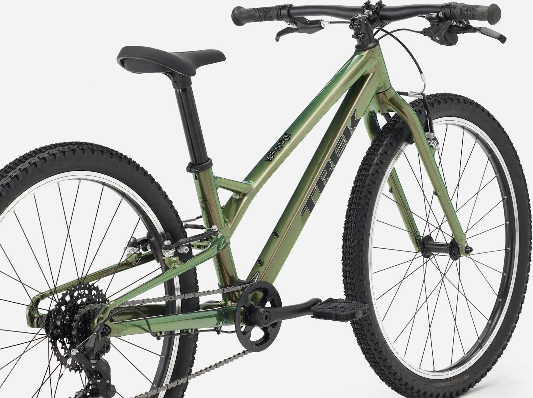 Kinder Mountainbike Rigid Trek Wahoo 24 Path Microshift 8V 24'' Grün 2026 3/5