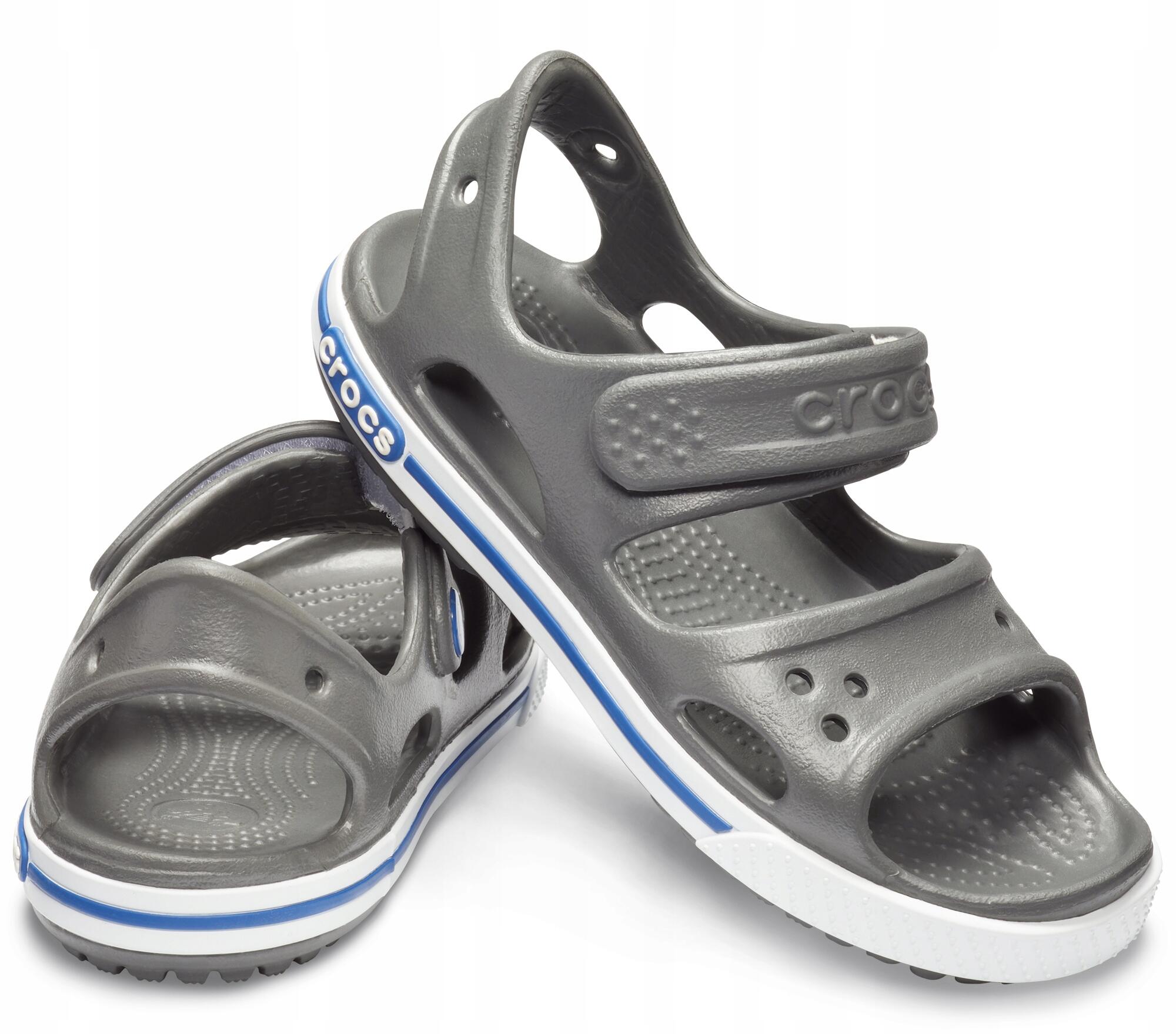 Gyerek gyalogláshoz szandál puha talpú Crocs Crocband II Sandal 2/6