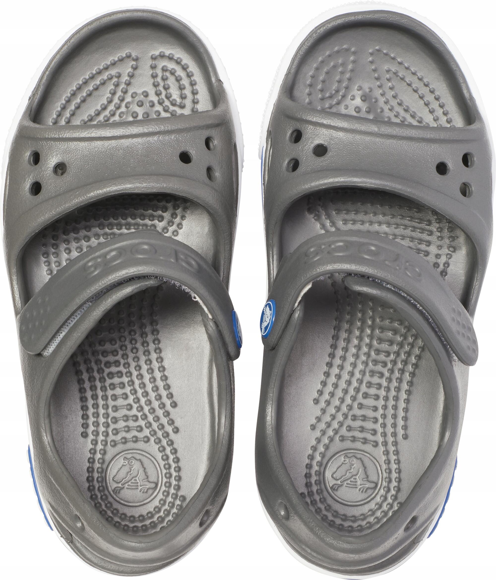 Gyerek gyalogláshoz szandál puha talpú Crocs Crocband II Sandal 5/6