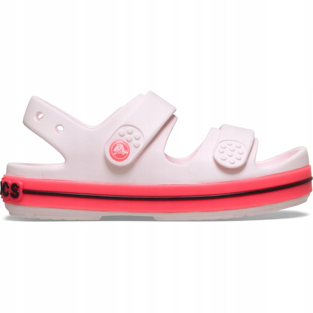 Sandały Dla Dzieci Crocs Crocband Cruiser Neon Band Sandal 3/6