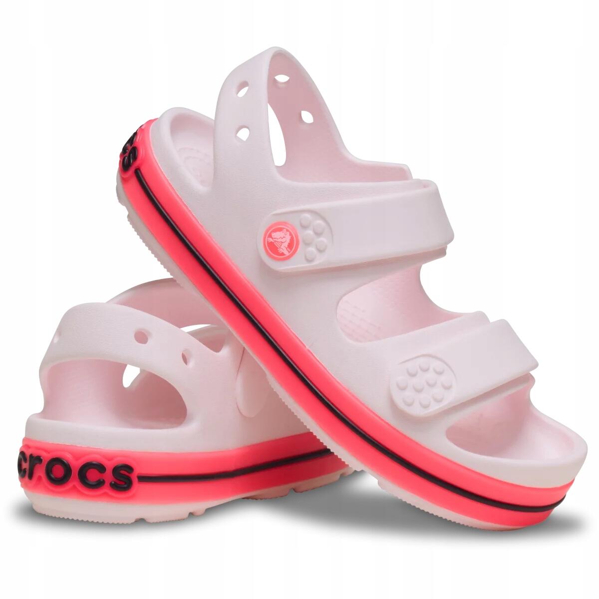 Sandały Dla Dzieci Crocs Crocband Cruiser Neon Band Sandal 2/6