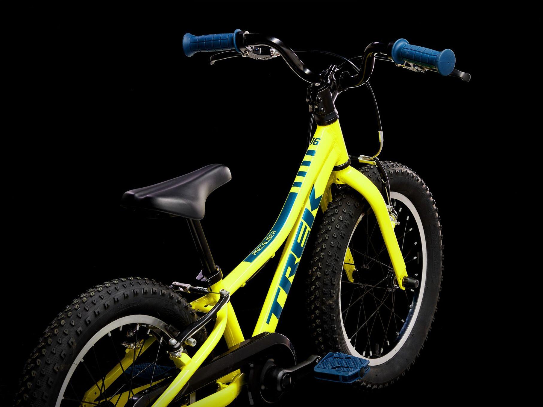 VTT Enfant Trek Precaliber 16 Freewheel 16" Jaune 3/5
