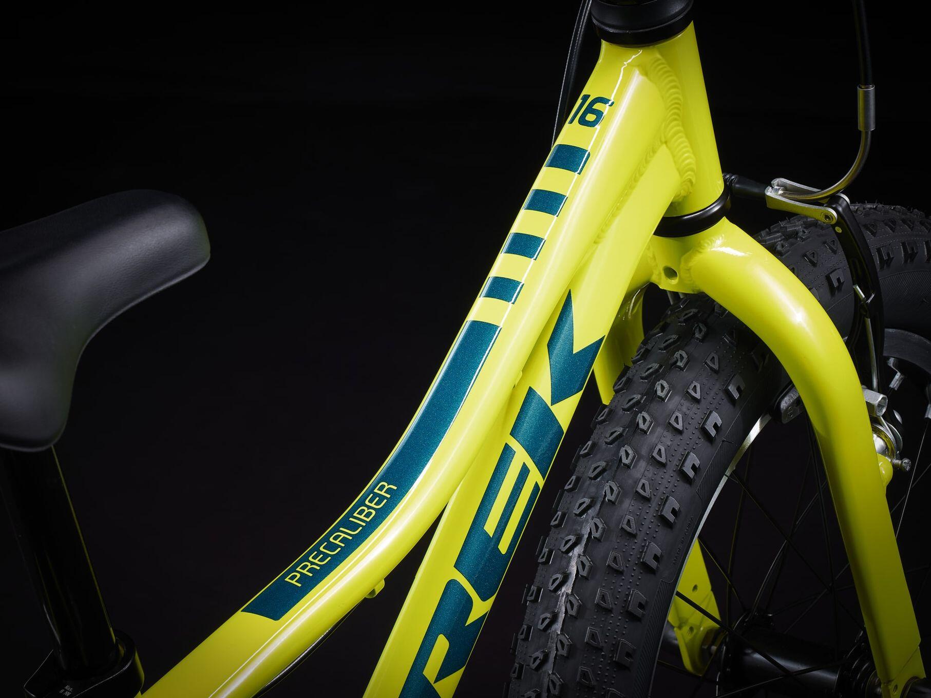 VTT Enfant Trek Precaliber 16 Freewheel 16" Jaune 4/5