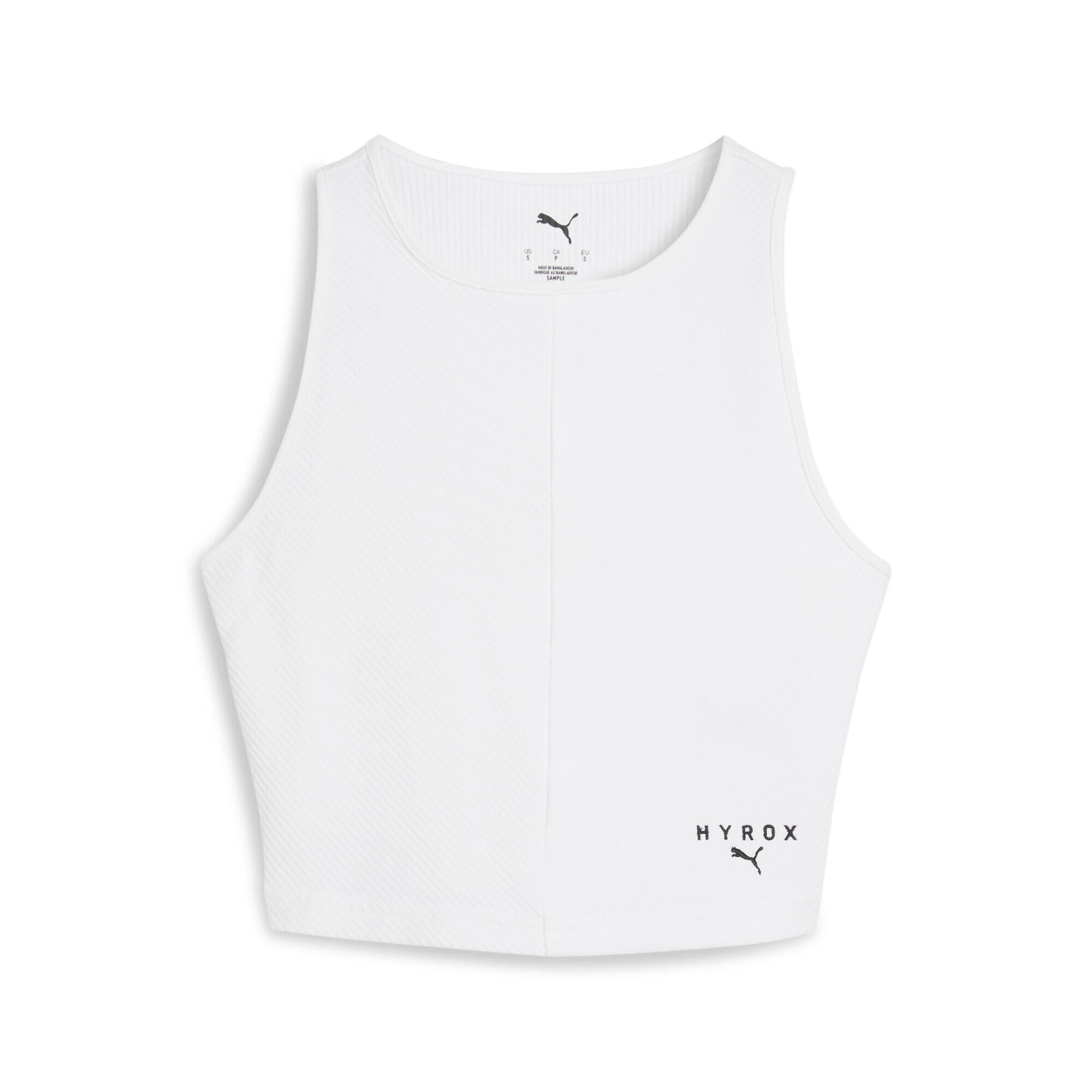 PUMA x HYROX Rib korte tanktop voor dames PUMA 2/5