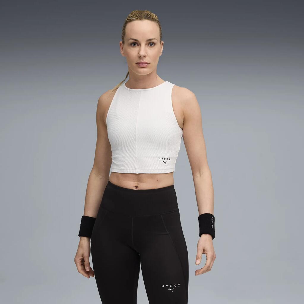 PUMA x HYROX Rib Cropped Tank Women PUMA