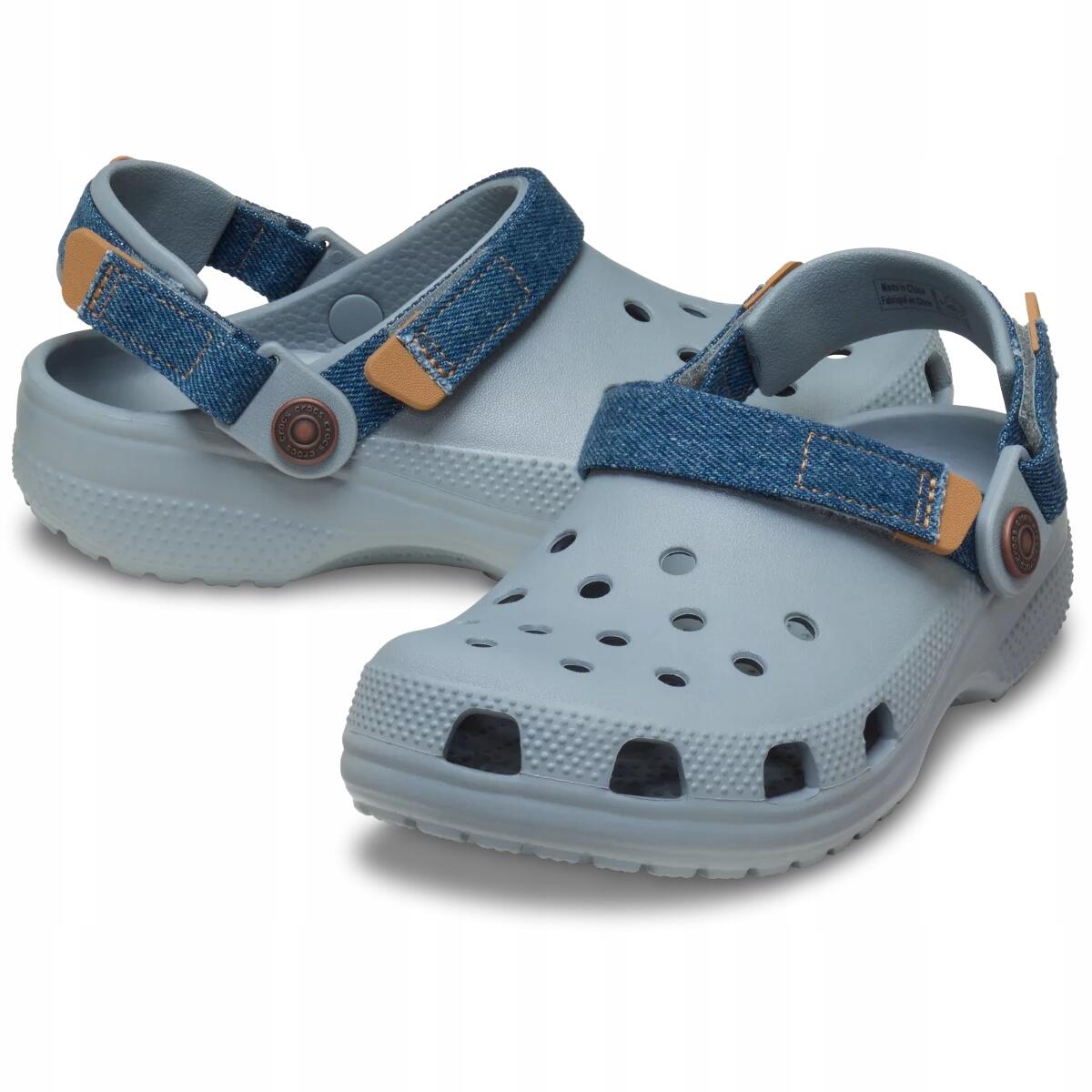 Chodaki Dla Dzieci Crocs CL Denim Adjustable Bckstrp Clog 2/6