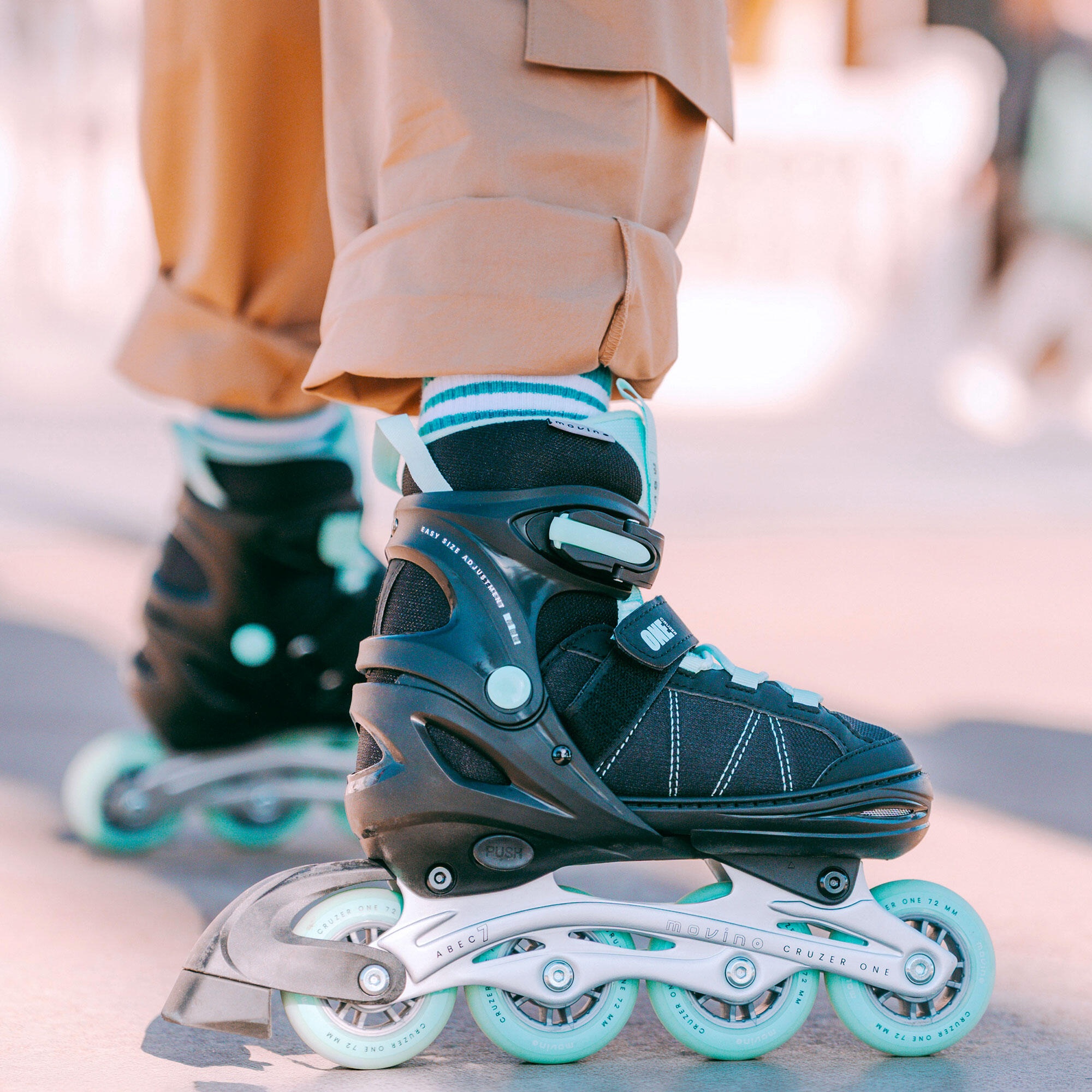 Rollers de fitness réglables pour enfants Movino Cruzer One UT-M714 2/8