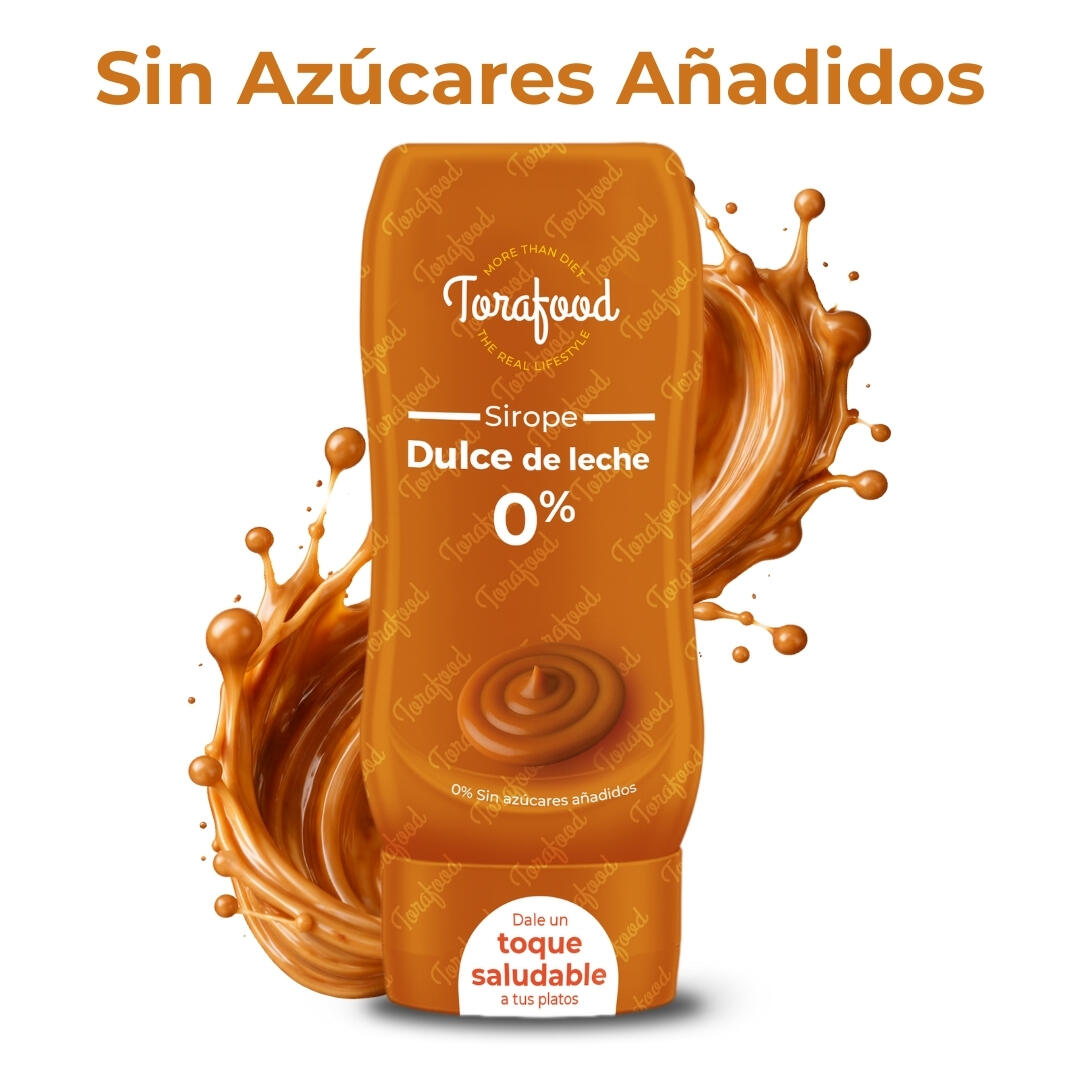 Sirope Zero Dulce de Leche 330ml Torafood 3/4