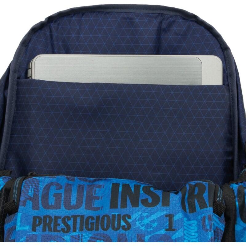 Mochila escolar adaptable a carro con compartimento para portátil CHAMPIONS 5/5