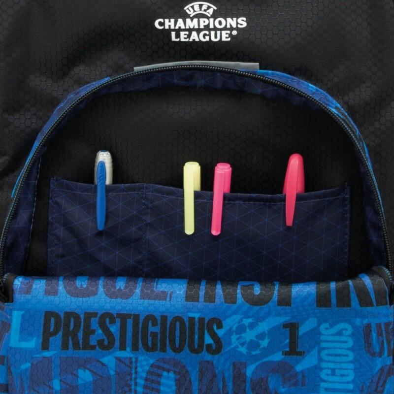 Mochila escolar adaptable a carro con compartimento para portátil CHAMPIONS 4/5