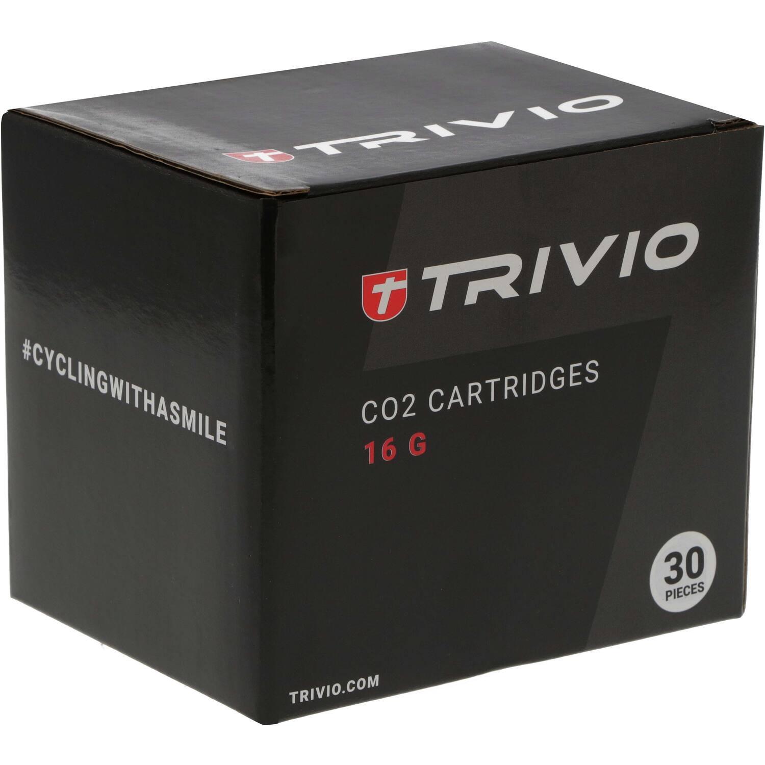 Trivio CO2 Kartuschen 16 g, Packung mit 30 Stück 3/4