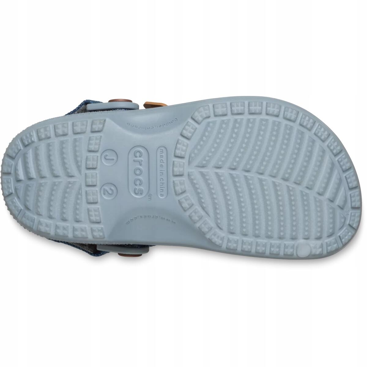 Chodaki Dla Dzieci Crocs CL Denim Adjustable Bckstrp Clog 4/6