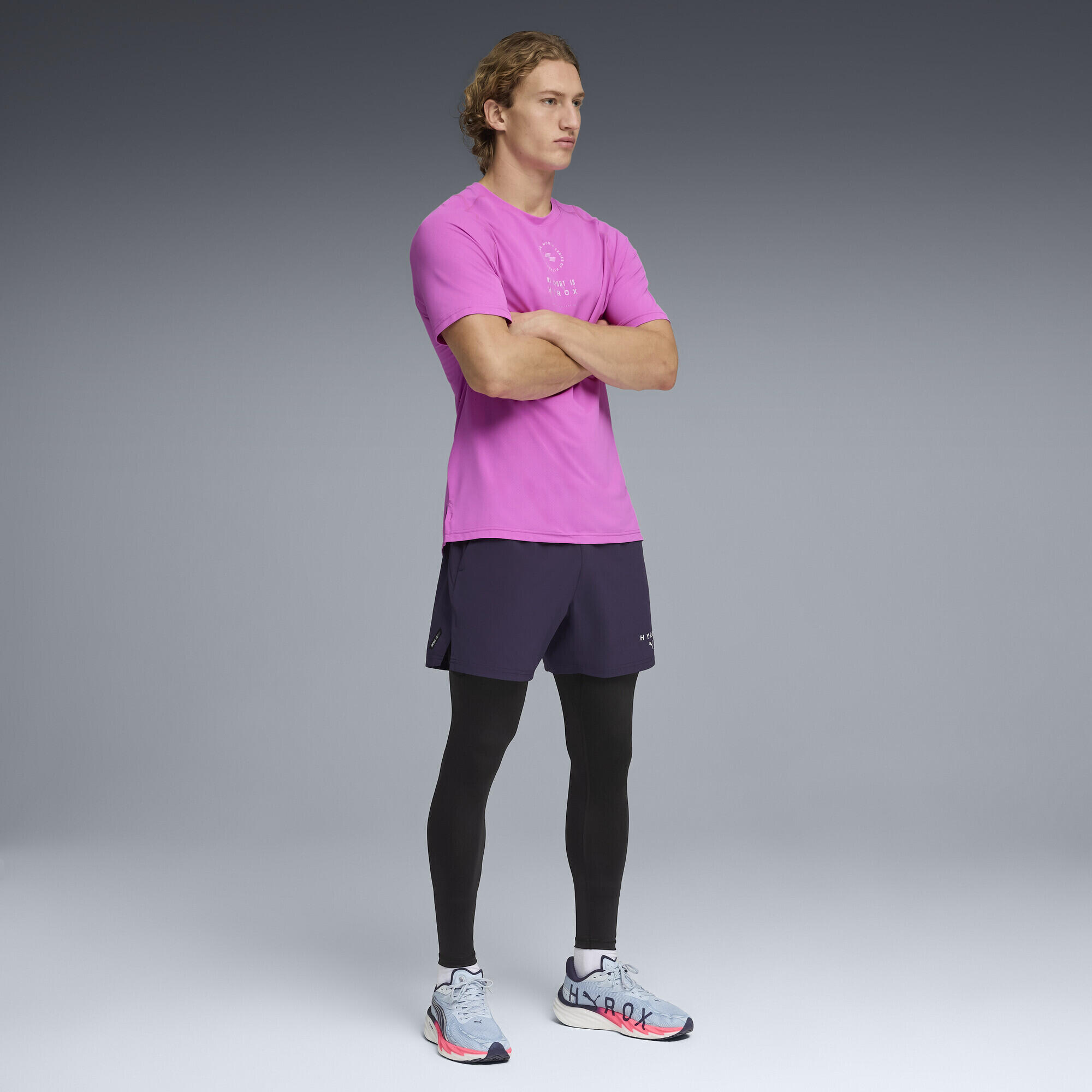 PUMA x HYROX DRYELITE Base Layer legging voor heren PUMA 4/6